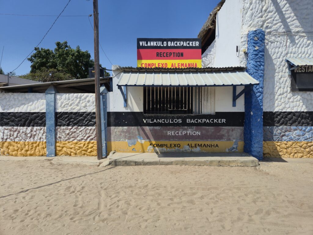 Empfangsbereich des Complexo Alemanha
